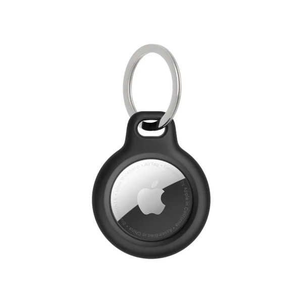 Durable Black AirTag Secure Holder